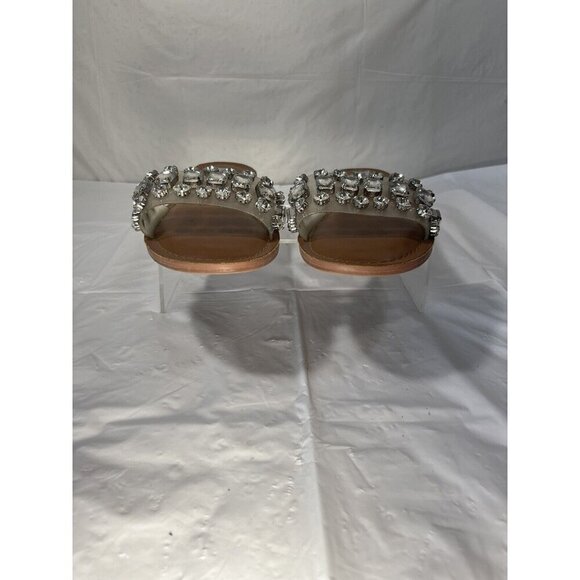 STEVE MADDEN Acasia Embellished Sandals  Slip On Sandals Sz 7.5 - Picture 3 of 16